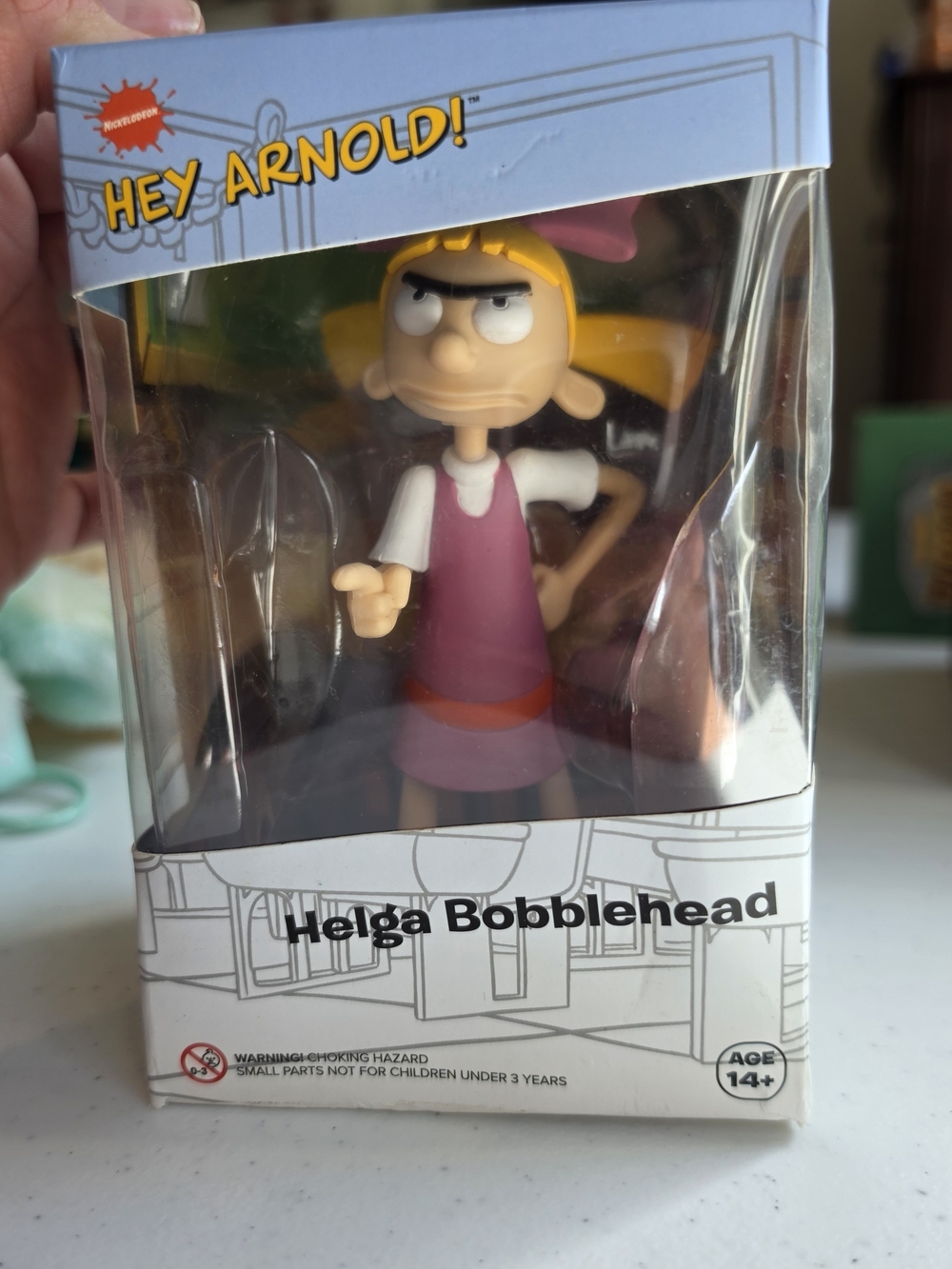 Nickelodeon Hey Arnold! Helga Pink Bobblehead